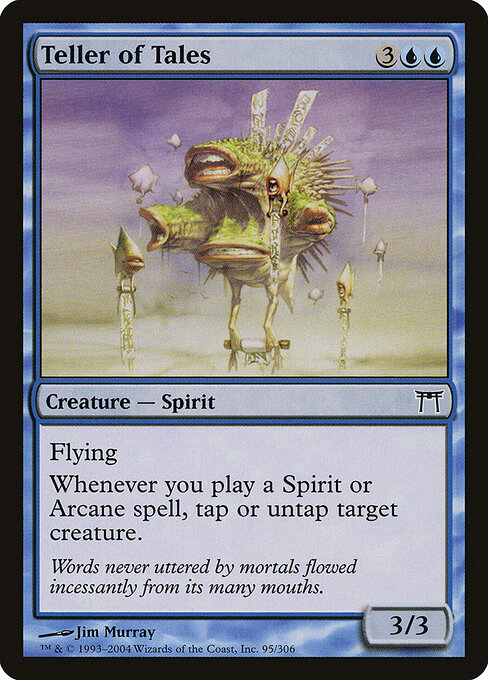 Teller of Tales - Champions of Kamigawa Magic card
