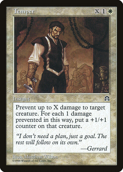 Temper - Stronghold Magic card