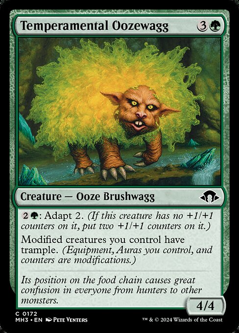 Temperamental Oozewagg - Modern Horizons 3 Magic card