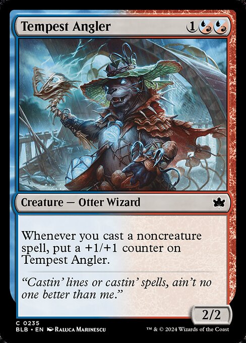 Tempest Angler - Bloomburrow Magic card