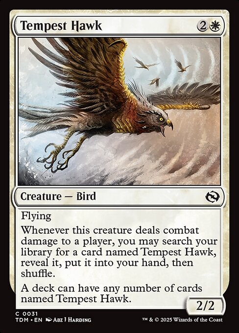 Tempest Hawk - Tarkir: Dragonstorm Magic card