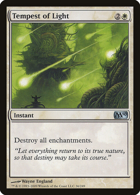 Tempest of Light - Magic 2010 Magic card