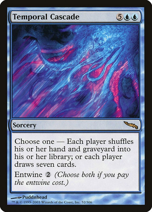 Temporal Cascade - Mirrodin Magic card