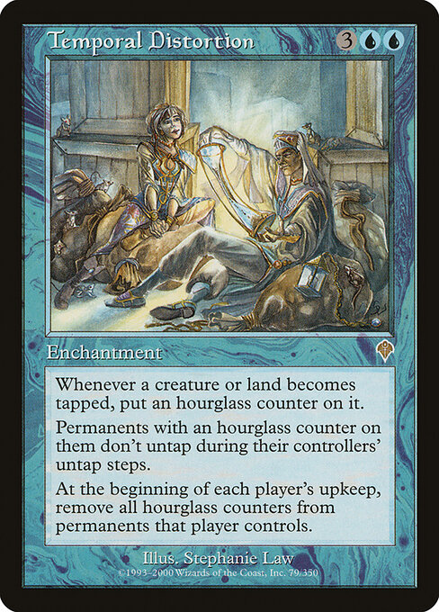Temporal Distortion - Invasion Magic card