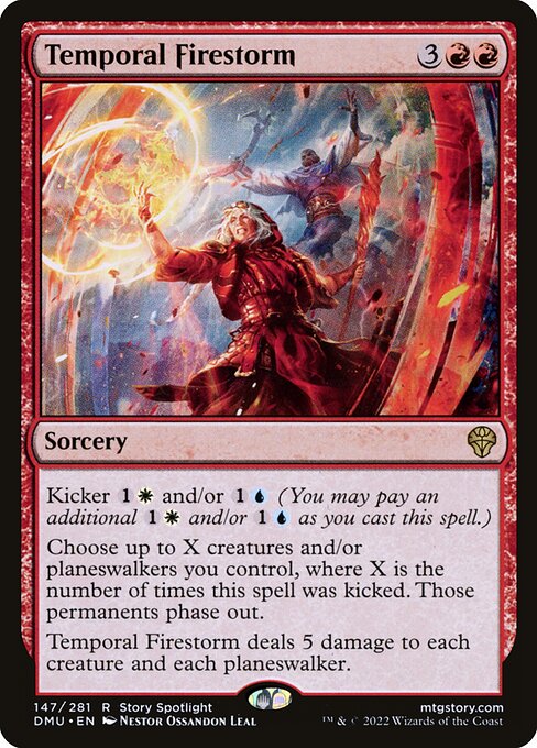 Temporal Firestorm - Dominaria United Magic card