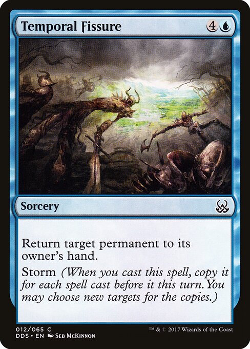 Temporal Fissure - Duel Decks: Mind vs. Might (#12) - Illustrated by Seb McKinnon - Magic: The Gathering Card