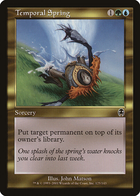 Temporal Spring - Apocalypse Magic card