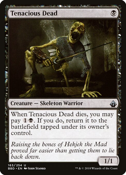 Tenacious Dead - Battlebond Magic card