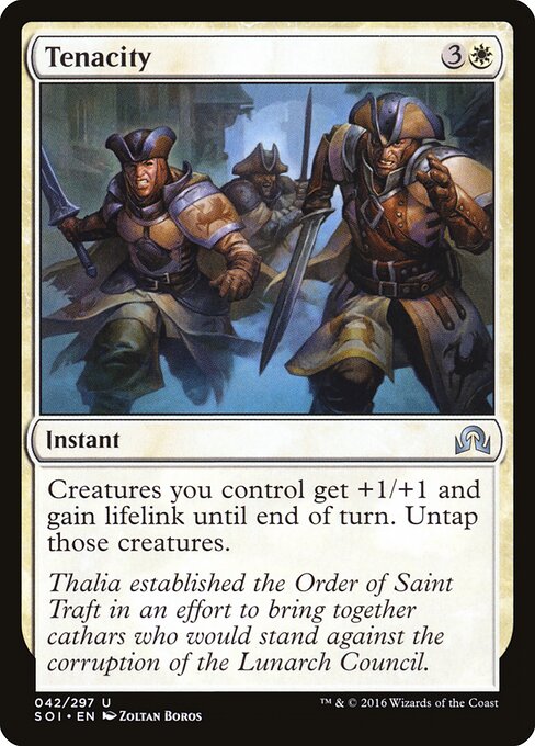 Tenacity - Shadows over Innistrad Magic card