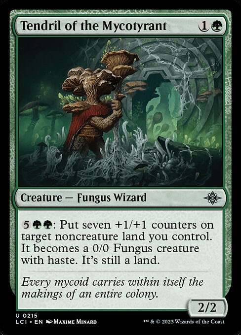 Tendril of the Mycotyrant - The Lost Caverns of Ixalan Magic card