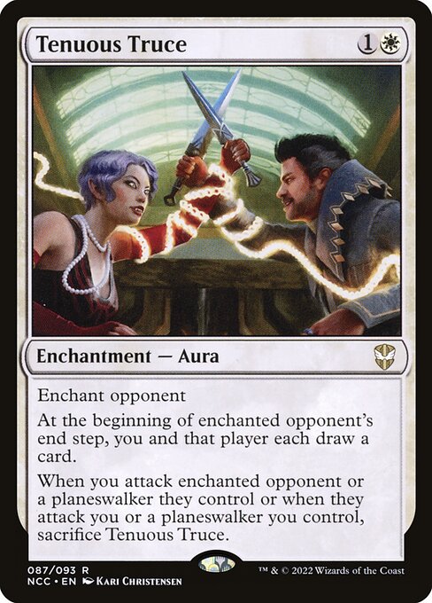 Tenuous Truce - New Capenna Commander Magic card
