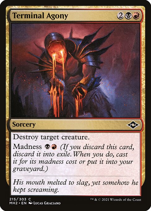 Terminal Agony - Modern Horizons 2 Magic card