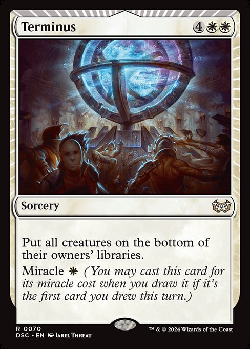 Terminus - Duskmourn: House of Horror Commander Magic card