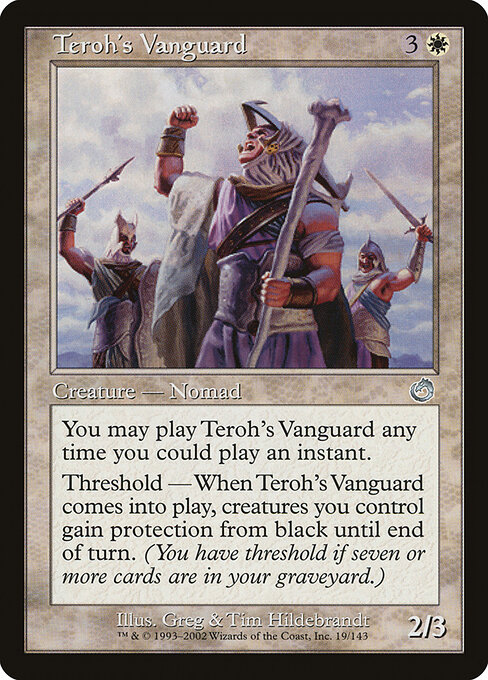 Teroh's Vanguard - Torment Magic card