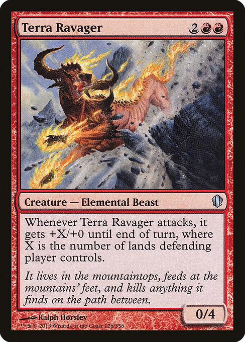 Terra Ravager - Commander 2013 Magic card