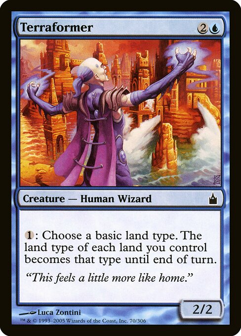 Terraformer - Ravnica: City of Guilds Magic card
