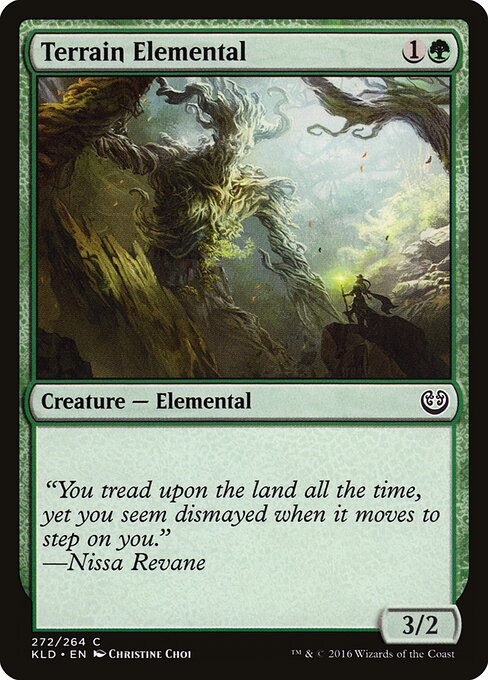Terrain Elemental - Kaladesh Magic card
