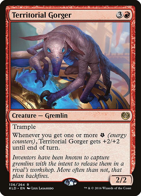 Territorial Gorger - Kaladesh Magic card