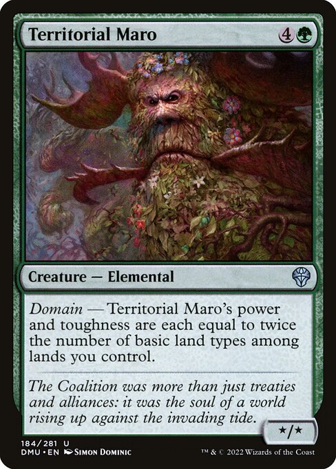 Territorial Maro - Dominaria United Magic card