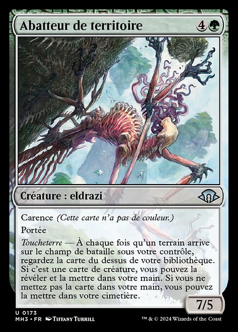 Ausmerzer der Territorien (Territory Culler) - Modern Horizons 3 (#173) - Illustrated by Tiffany Turrill - Magic: The Gathering Card