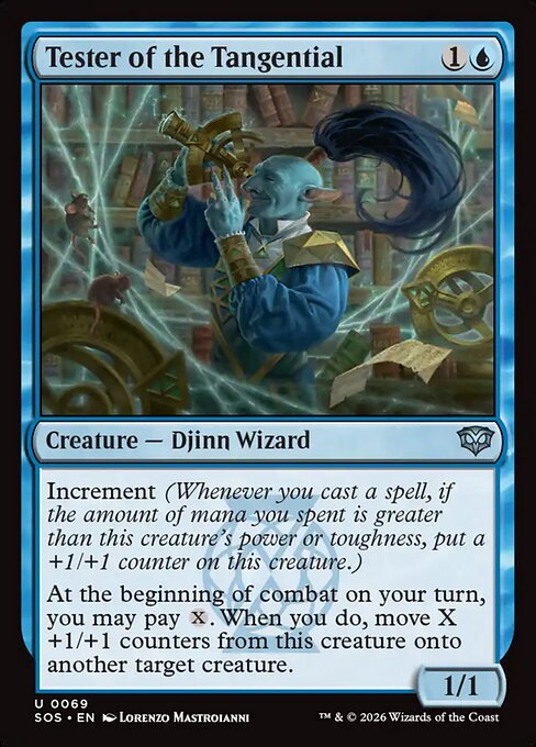 Tester of the Tangential - Secrets of Strixhaven Magic card