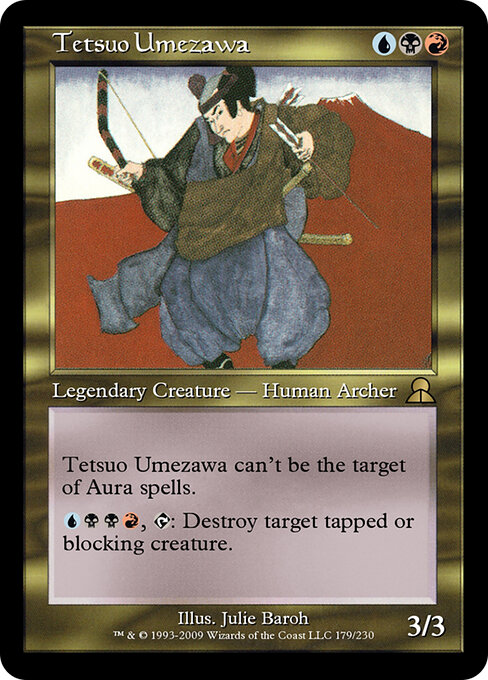 Tetsuo Umezawa - Masters Edition III (#179) - Illustrated by Julie Baroh - Magic: The Gathering Card