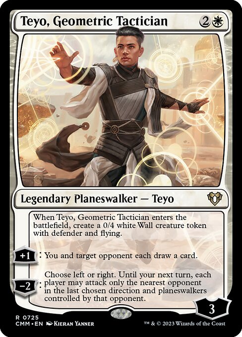 Teyo, Geometric Tactician - Commander Masters Magic card