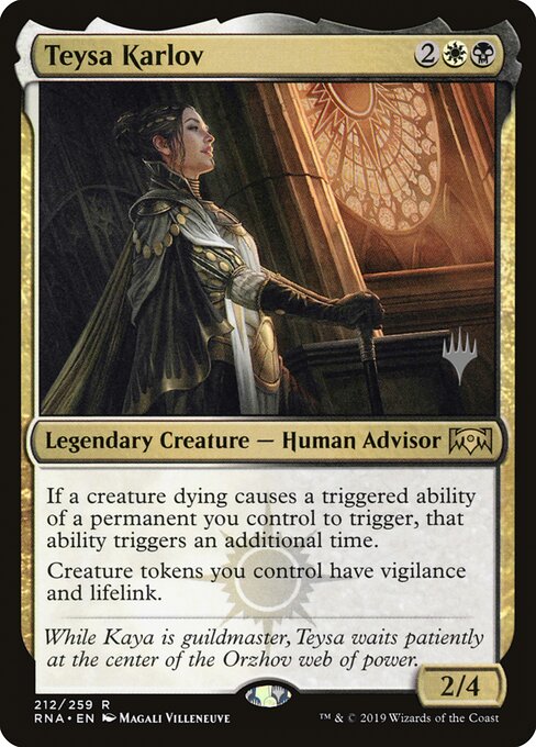 Teysa Karlov - Commander Masters (#593) - Illustrated by Magali Villeneuve - Magic: The Gathering Card