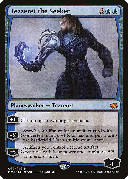 Tezzeret the Seeker - Modern Masters 2015 Magic card