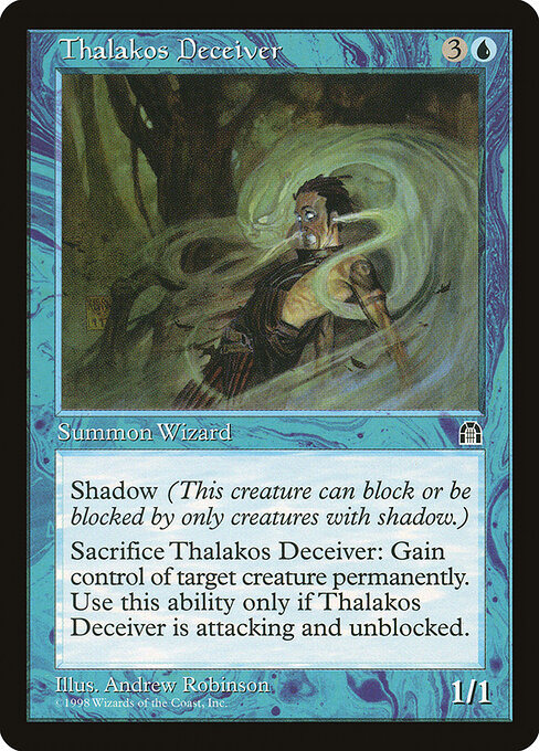 Thalakos Deceiver - Stronghold Magic card