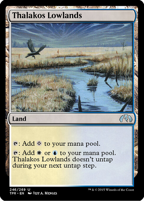 Thalakos Lowlands - Tempest Remastered Magic card