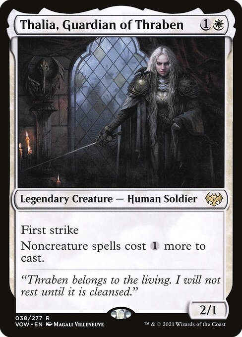 Thalia, Guardian of Thraben - Innistrad: Crimson Vow Magic card