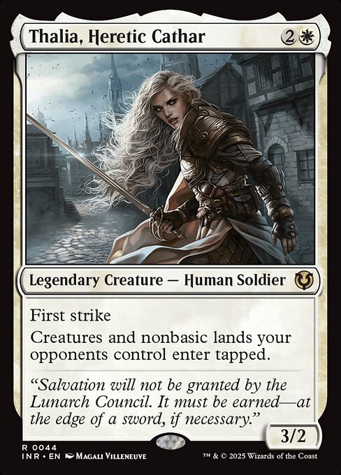 Thalia, Heretic Cathar - Innistrad Remastered Magic card