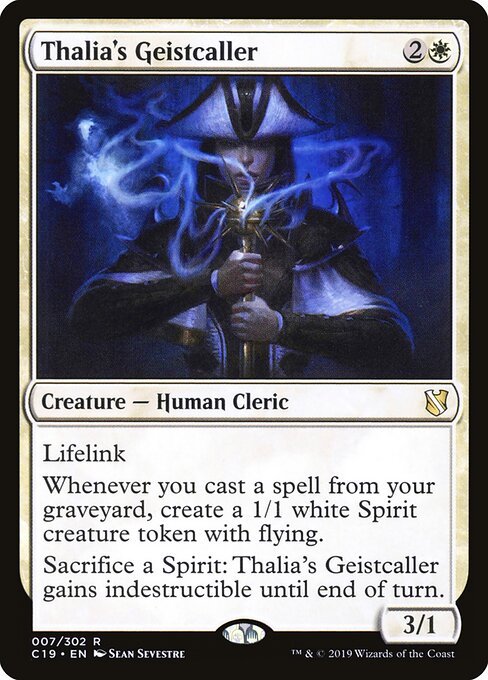 Thalia's Geistcaller - Commander 2019 Magic card