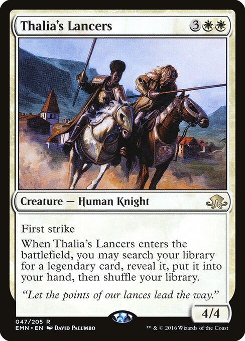 Thalia's Lancers - Eldritch Moon Magic card