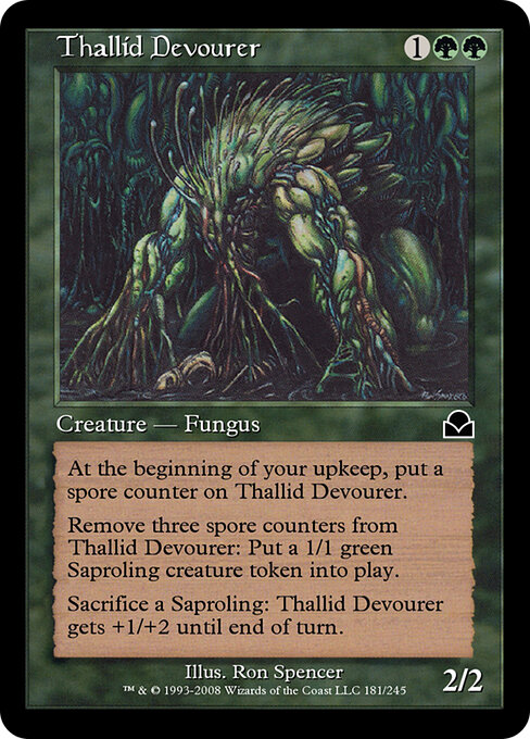 Thallid Devourer - Masters Edition II (#181) - Illustrated by Ron Spencer - Magic: The Gathering Card