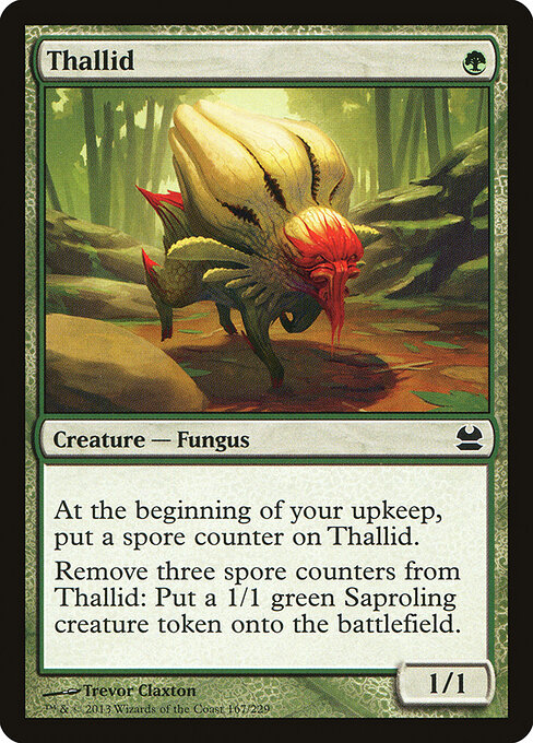 Thallid - Modern Masters (#167) - Illustrated by Trevor Claxton - Magic: The Gathering Card