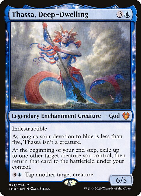 Thassa, Deep-Dwelling - Theros Beyond Death Magic card