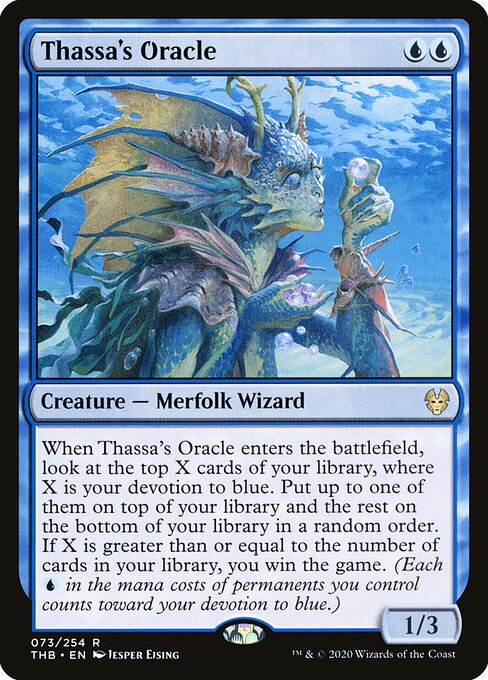 Thassa's Oracle - Theros Beyond Death Magic card