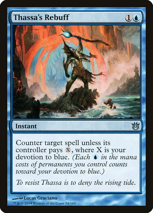 Thassa's Rebuff - Born of the Gods Magic card