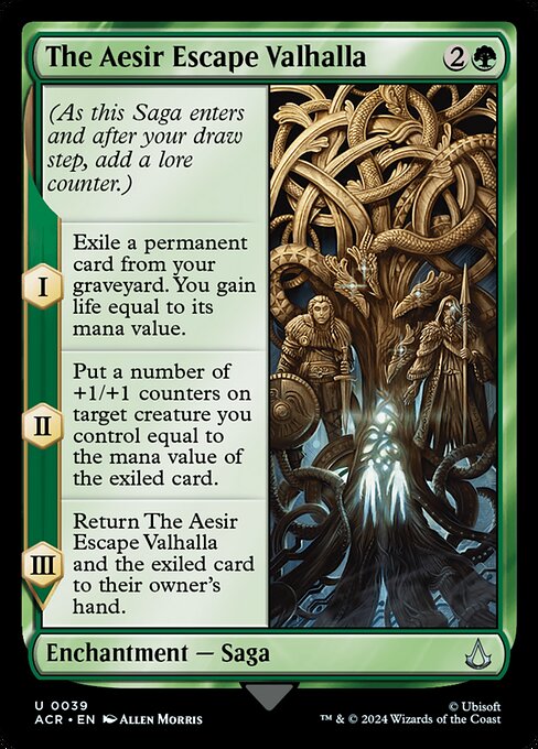 The Aesir Escape Valhalla - Assassin's Creed Magic card