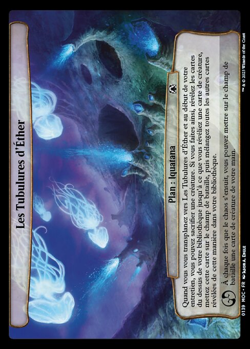 I Cannelli Eterei (The Aether Flues) - March of the Machine Commander (#139) - Illustrated by Jason A. Engle - Magic: The Gathering Card