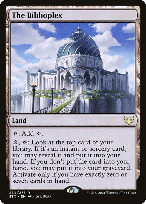 The Biblioplex - Strixhaven: School of Mages Magic card