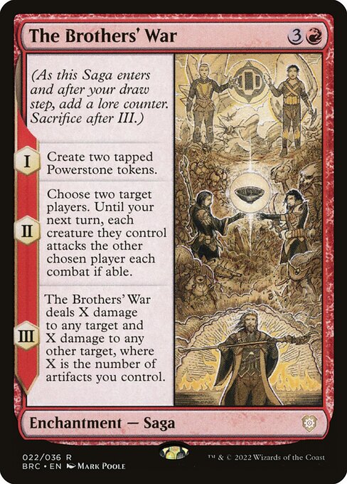 The Brothers' War - The Brothers' War Commander Magic card