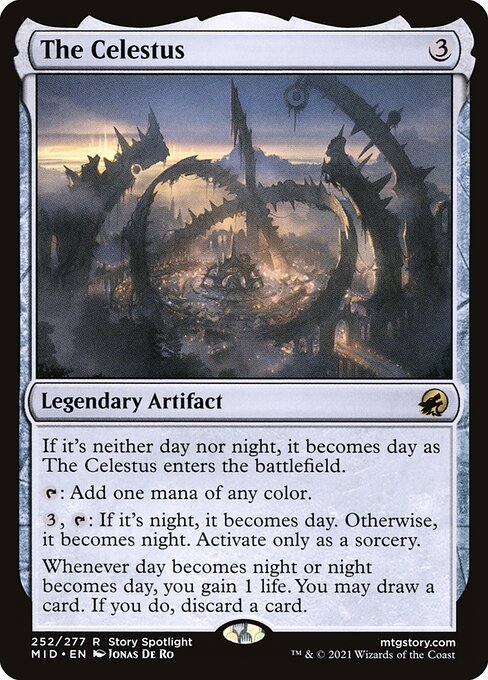 The Celestus - Innistrad: Midnight Hunt Magic card