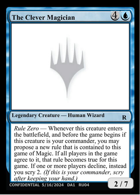The Clever Magician - Unknown Event Magic card