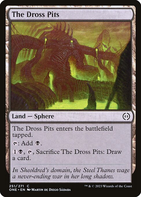 The Dross Pits - Phyrexia: All Will Be One Magic card