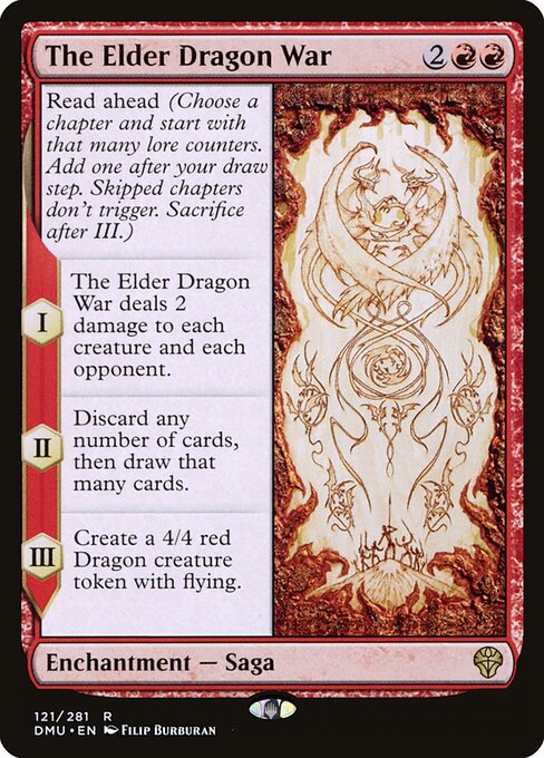 The Elder Dragon War - Dominaria United Magic card
