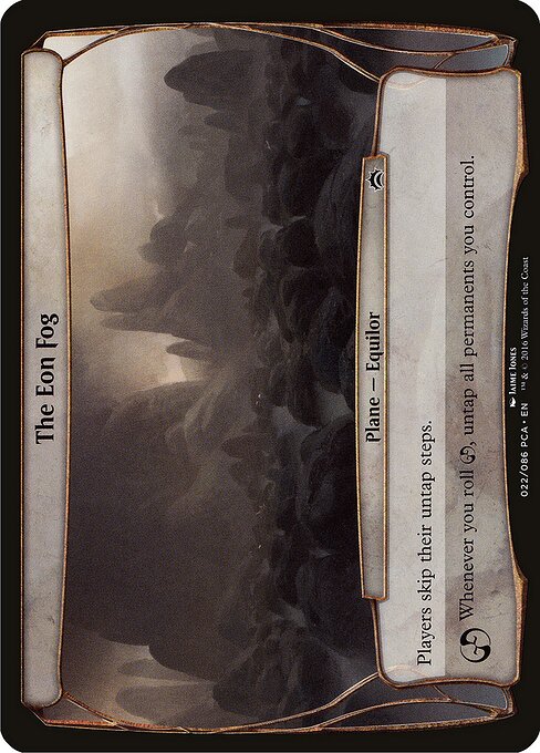 The Eon Fog - Planechase Anthology Planes (#22) - Illustrated by Jaime Jones - Magic: The Gathering Card