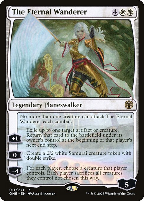 The Eternal Wanderer - Phyrexia: All Will Be One Magic card